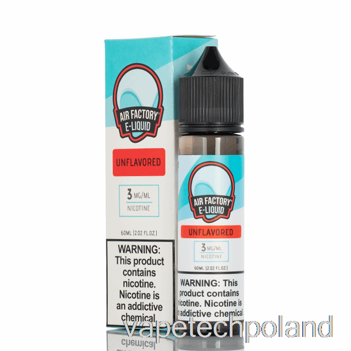 Vape Pen Bezsmakowy - Air Factory E-liquid - 60ml 6mg